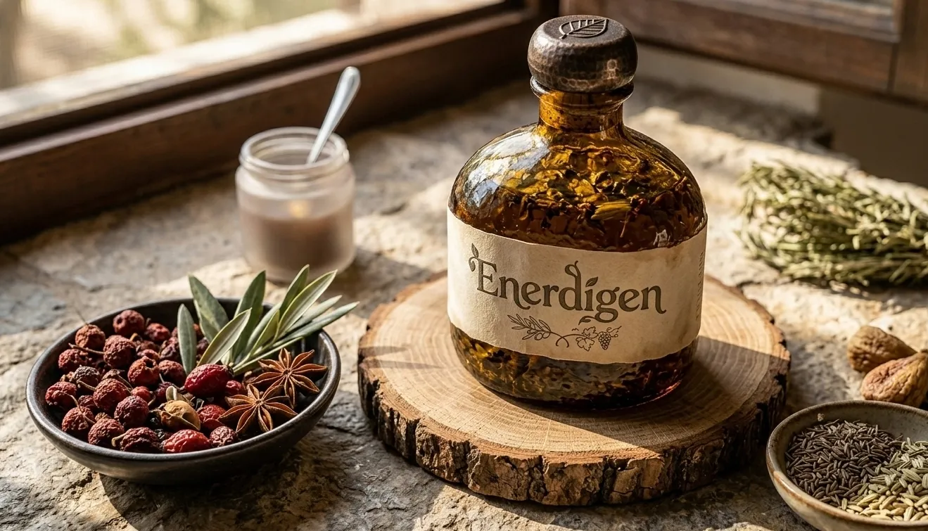 Enerdigen natural supplement bottle